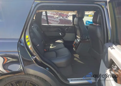 2018 Land Rover Range Rover 5.0L V8 Supercharged z USA, uszkodzony, nr VIN SALGS5REXJA383504